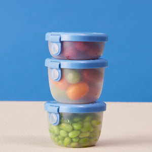 B.box 3pk Snack Tubs - Ocean