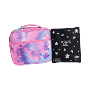 Spencil Tie Dye Splash Large Lunch Bag including Chill Pack