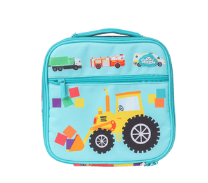 Spencil Little Cooler Lunch Bag - Transport Town