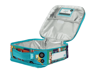 Spencil Little Cooler Lunch Bag - Transport Town