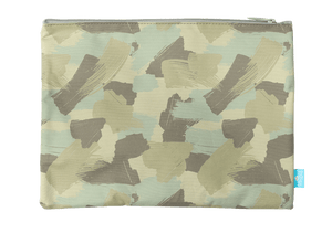 Spencil Camo Biker A4 Twin Zip Pencil Case