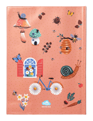 Spencil Secret Garden Scrapbook Cover