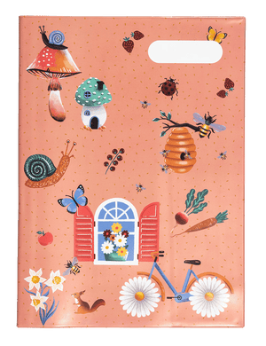 Spencil Secret Garden Scrapbook Cover