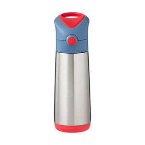 b.box Large Insulated Water Bottle 500ml - Blue Blaze