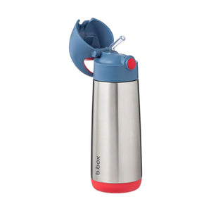 b.box Large Insulated Water Bottle 500ml - Blue Blaze