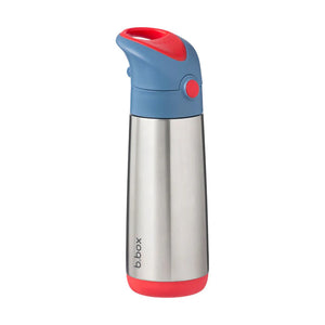 b.box Large Insulated Water Bottle 500ml - Blue Blaze