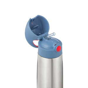 b.box Large Insulated Water Bottle 500ml - Blue Blaze