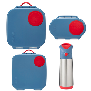 b.box Lunch Box Bundle - Blue Blaze