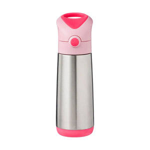 b.box Insulated Water Bottle 500ml - Flamingo Fizz