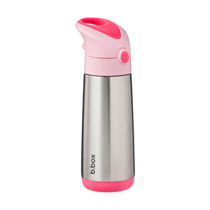 b.box Insulated Water Bottle 500ml - Flamingo Fizz