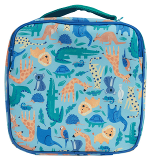 Spencil Little Cooler Lunch Bag - Safari Puzzle