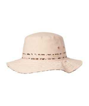 Plain side view of girls Millymook Blaire bucket hat