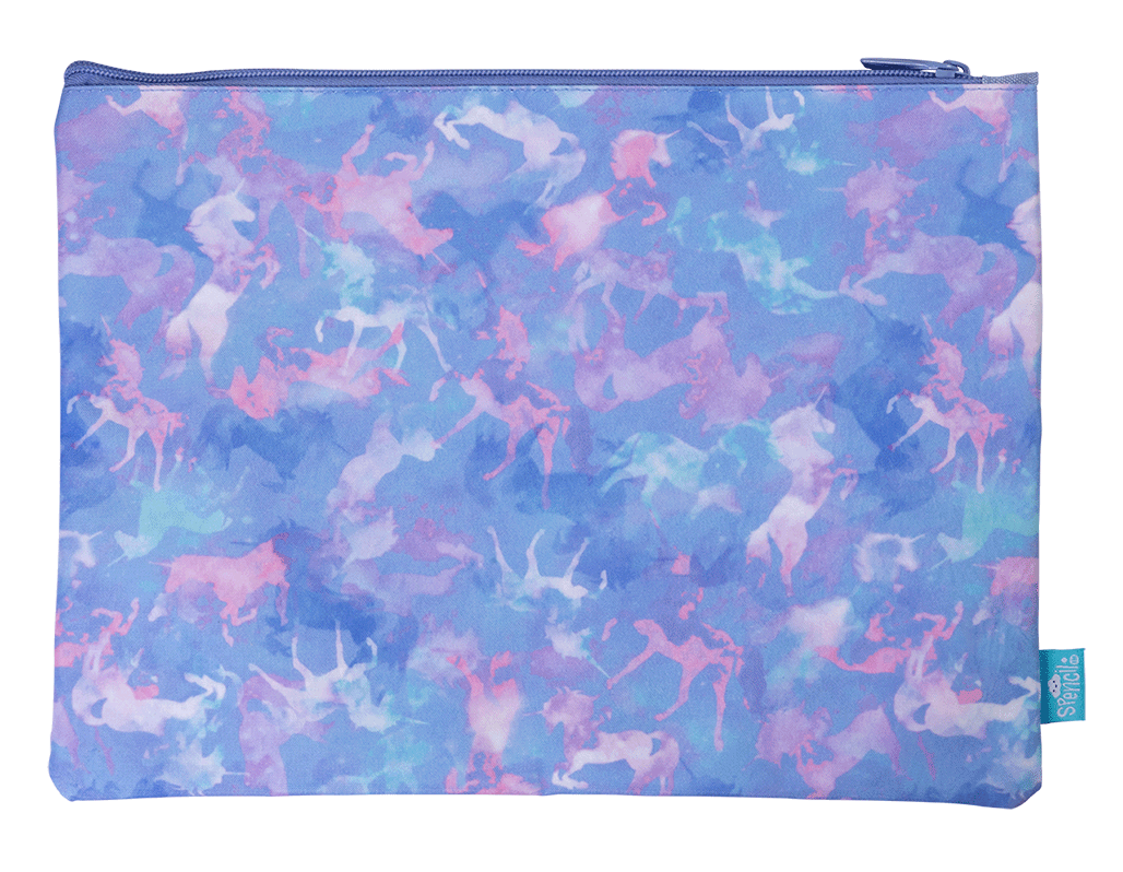 Spencil Unicorn Magic A4 Twin Zip Pencil Case