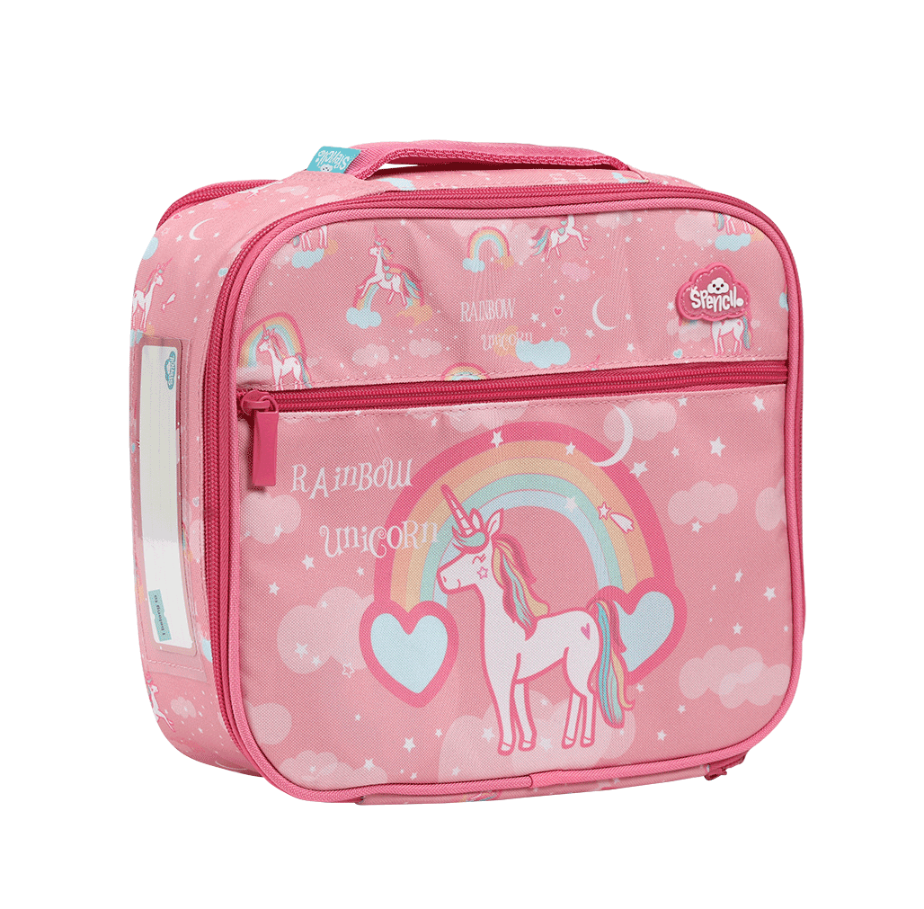 Spencil Rainbow Unicorn Large Lunch Bag including Chill Pack