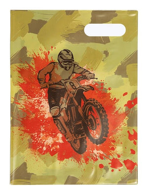 Front view of Scrapbook Spencil Camo Biker Book Cover