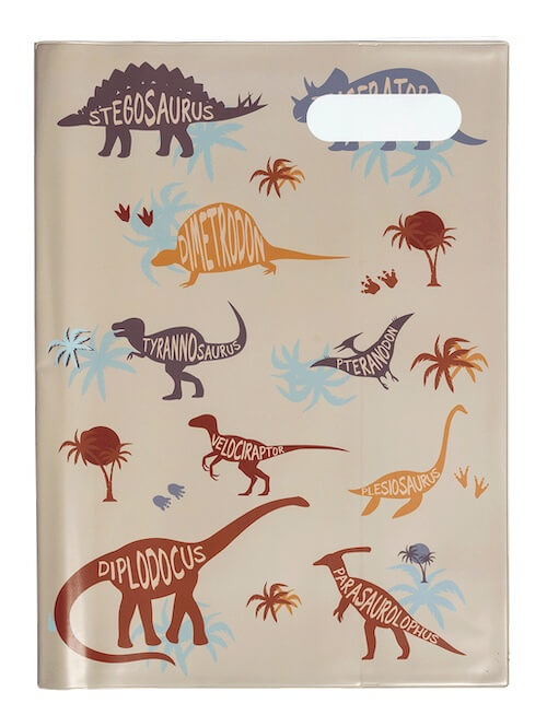 Front view of Scrapbook Spencil Kidosaurus Book Cover