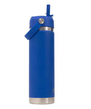 Large Spencil Azure insulated water bottle open spout