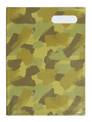 Front view of Scrapbook Spencil Plain Camo Biker Book Cover