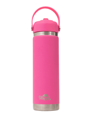 Large Spencil Fuschia insulated water bottle