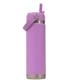 Small Spencil Lilac insulated water bottle open spout