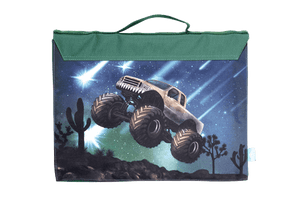 Back view of Spencil Meteor Trucks Library Bag