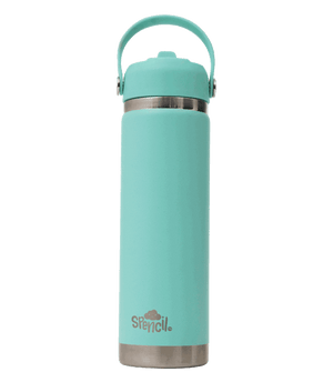 Large Spencil Mint insulated water bottle