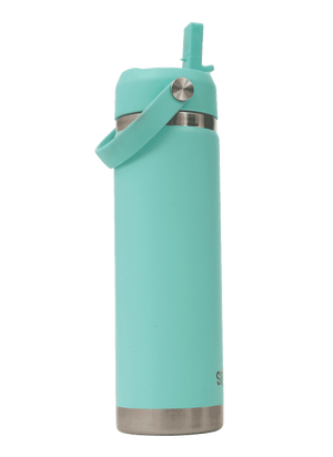 Large Spencil Mint insulated water bottle open spout