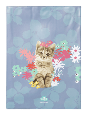 Back view of Scrapbook Spencil Miss Meow Book Cover