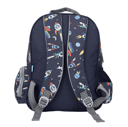 Front view of small spencil over the mooon back pack