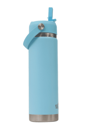 Large Spencil Sky insulated water bottle open spout