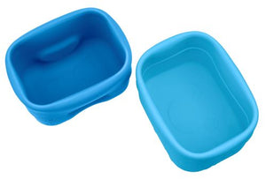 Inside view of b.box ocean silicone snack cups