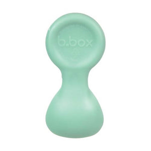 Back view of mini b.box pastel green spoon