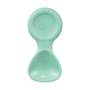 Front view of mini b.box pastel green spoon