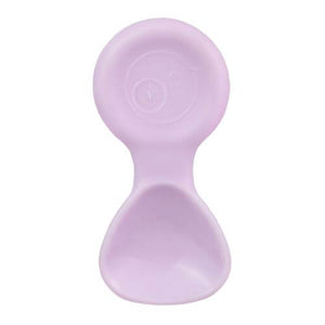 Front view of mini b.box pastel pink spoon