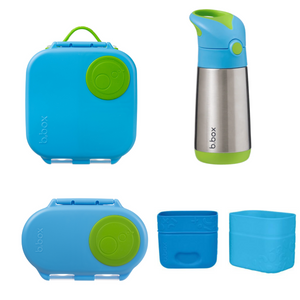 b.box Mini lunch box bundle - ocean breeze