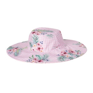 Millymook Girls Wide Brim Hat - Abby