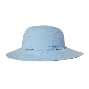 Millymook Girls Wide Brim Hat - Pearl