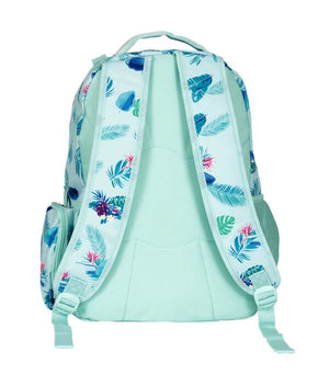 Back view of Large Spencil Beach Blooms Backpack