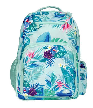 Front view of Large Spencil Beach Blooms Backpack