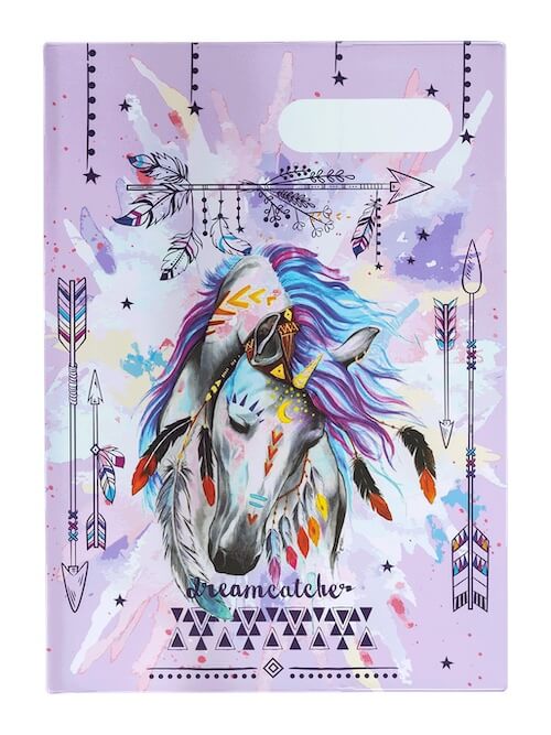 Front view of Scrapbook Spencil Dreamcatcher Horse Book Cover