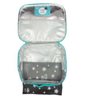 Inside view showing chill pack insert of large Spencil Koala Daydream lunch bag including chill pack