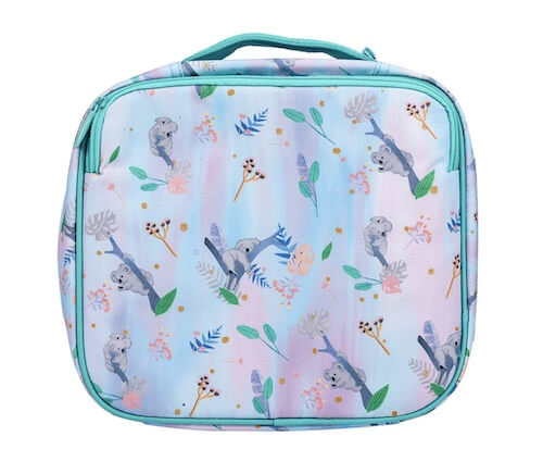 Front view of large Spencil Koala Daydream lunch bag