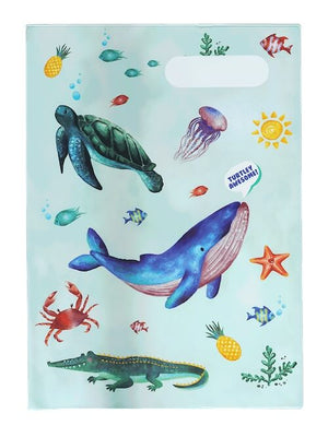 Front view of A4 Spencil Sea Critters Book Cover